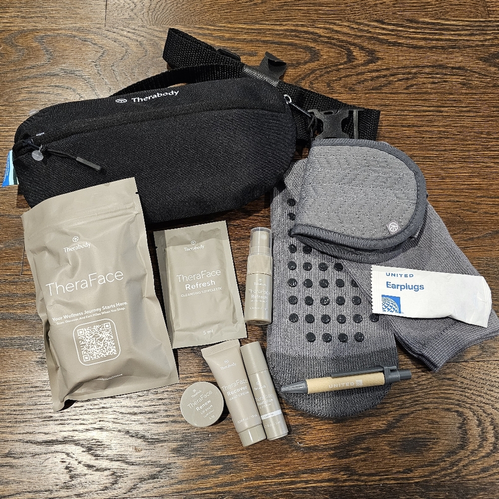 United Polaris Therabody belt bag and products